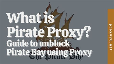 Pirate Proxy List 2022: Unblock The Pirate Bay .